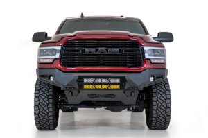 Ram 2500 Bumper - Front - Addictive Desert Designs - Bomber - Hammer Black - `19-`23